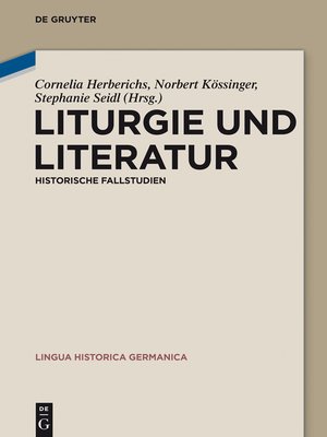 cover image of Liturgie und Literatur